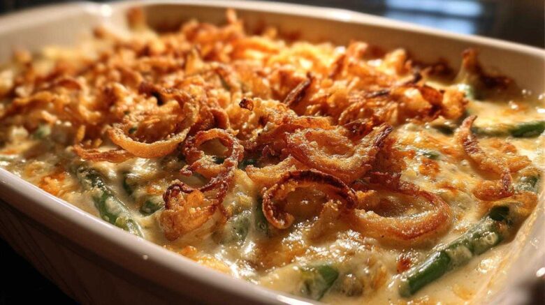 Homemade Green Bean Casserole (Thanksgiving Classic from Scratch)