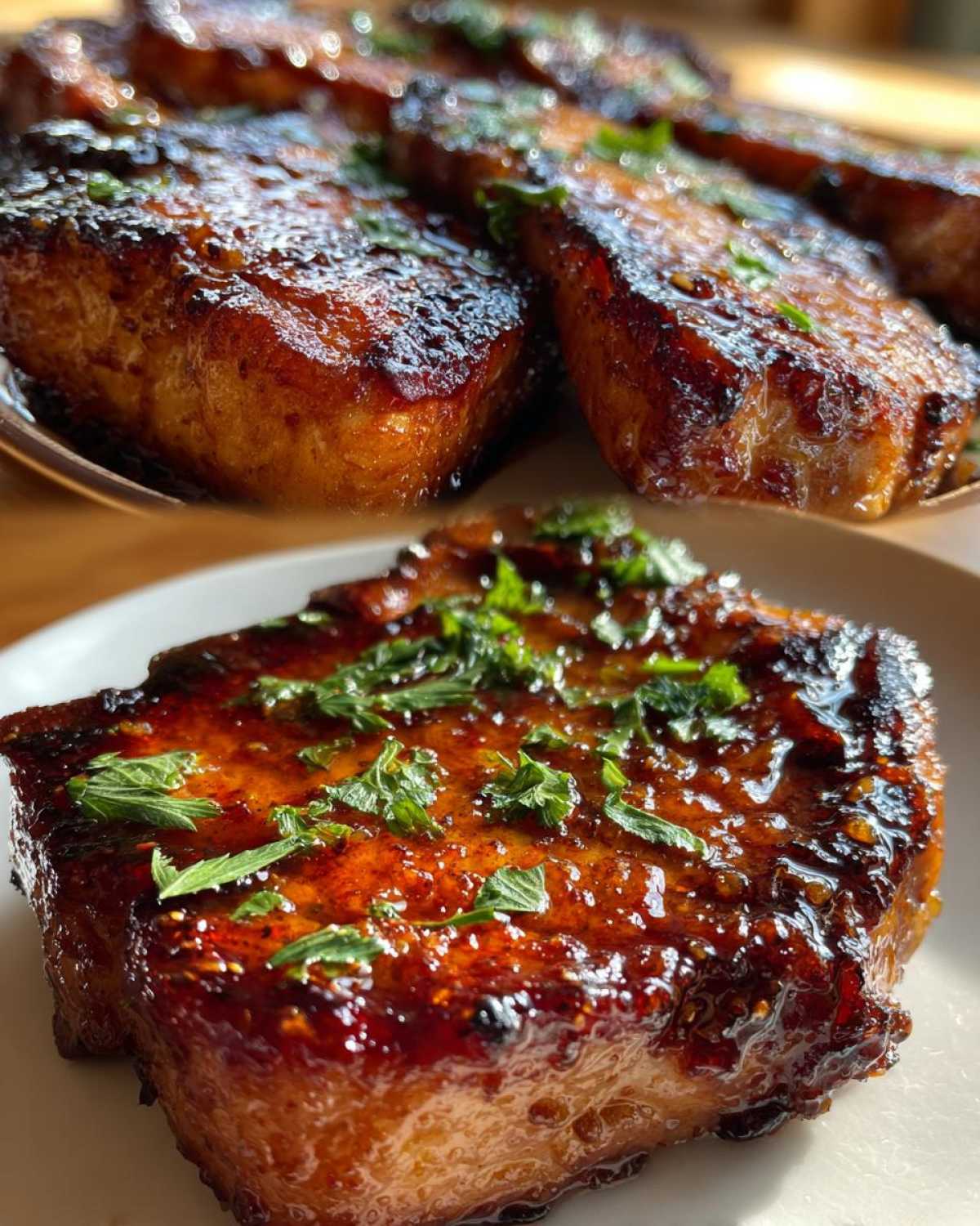 Honey Garlic Glazed Pork Chops (30-Minute Skillet) - detail 2