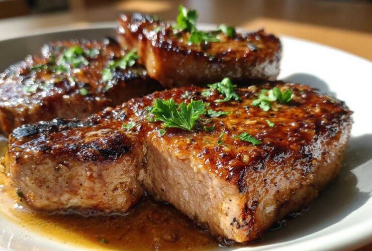 Honey Garlic Glazed Pork Chops (30-Minute Skillet)