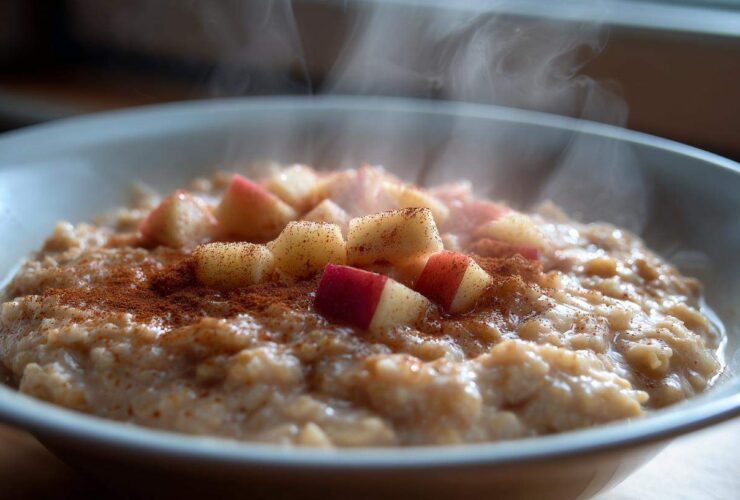 Instant Pot Apple Cinnamon Oatmeal (Creamy & Hands-Off)