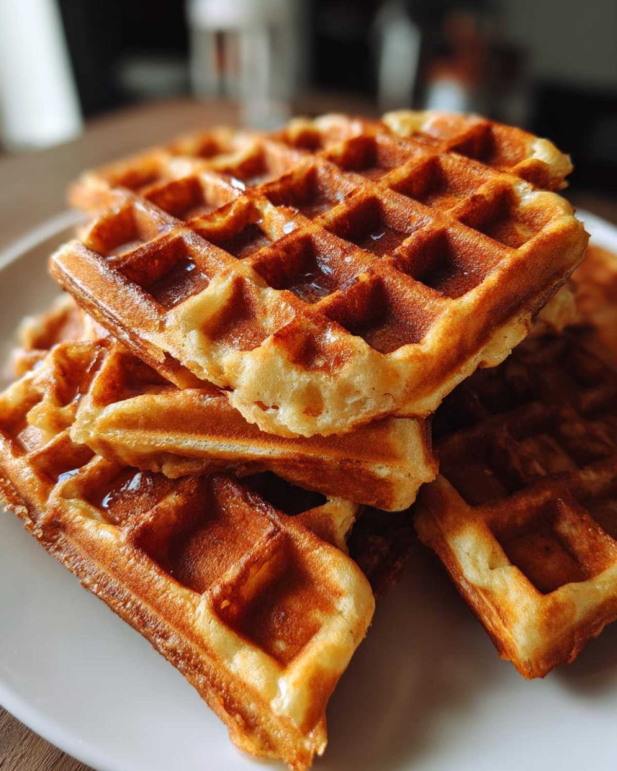 Leftover Stuffing Waffles (Savory Post-Turkey Brunch) - detail 1