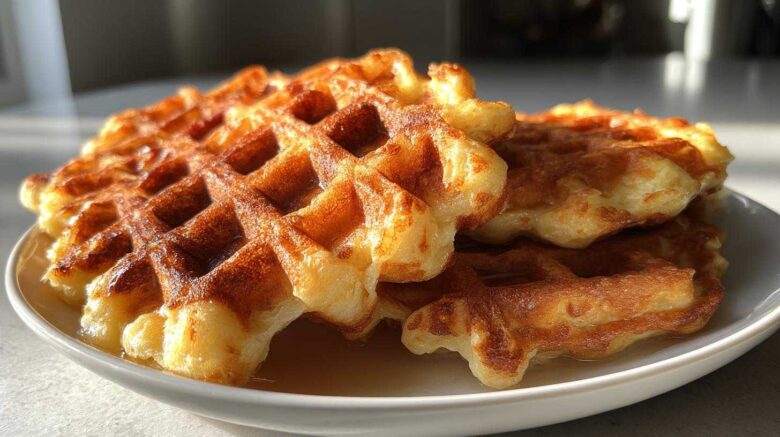 Leftover Stuffing Waffles (Savory Post-Turkey Brunch)