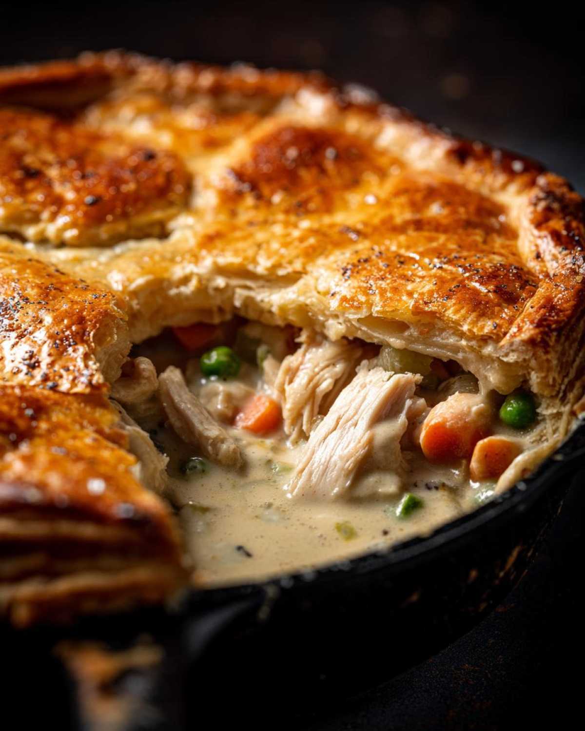 Leftover Turkey Pot Pie (Comforting Day-After Dinner) - detail 4