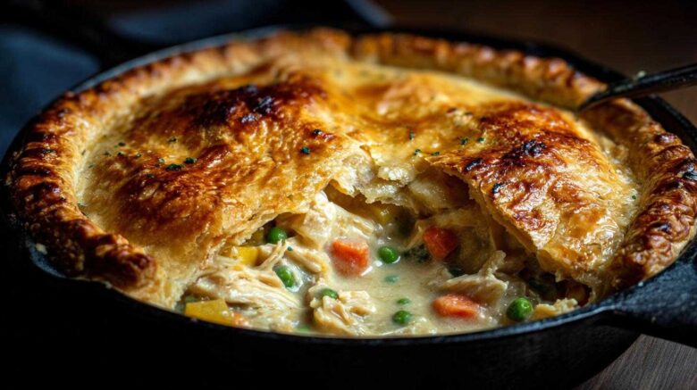 Leftover Turkey Pot Pie (Comforting Day-After Dinner)
