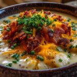 Loaded Baked Potato Soup (Creamy One-Pot Comfort)