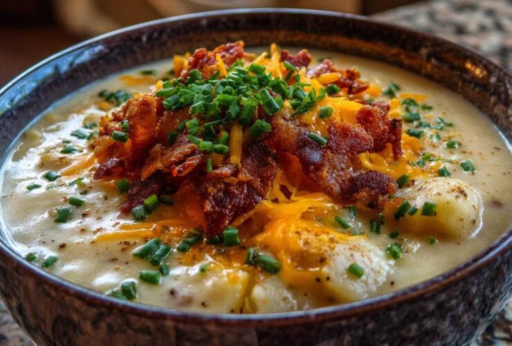 Loaded Baked Potato Soup (Creamy One-Pot Comfort)