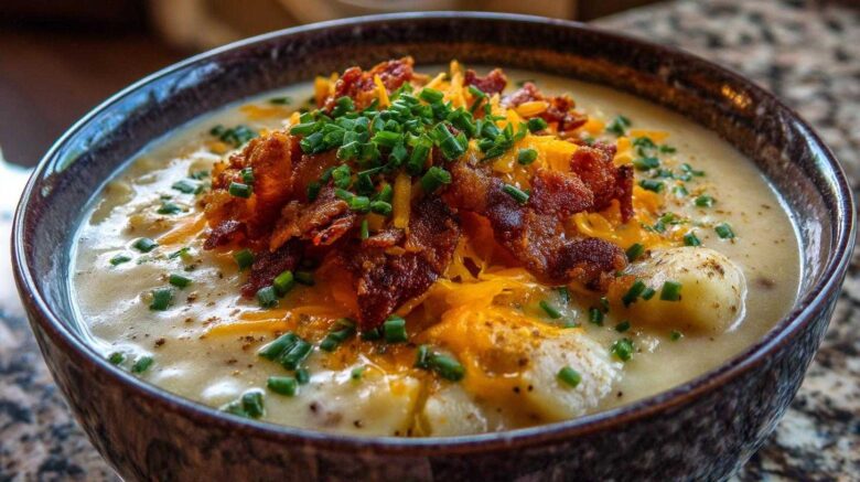 Loaded Baked Potato Soup (Creamy One-Pot Comfort)