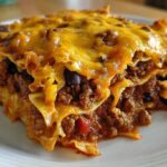 Loaded Beef Enchilada Casserole (Easy Family Favorite)