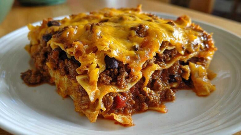 Loaded Beef Enchilada Casserole (Easy Family Favorite)