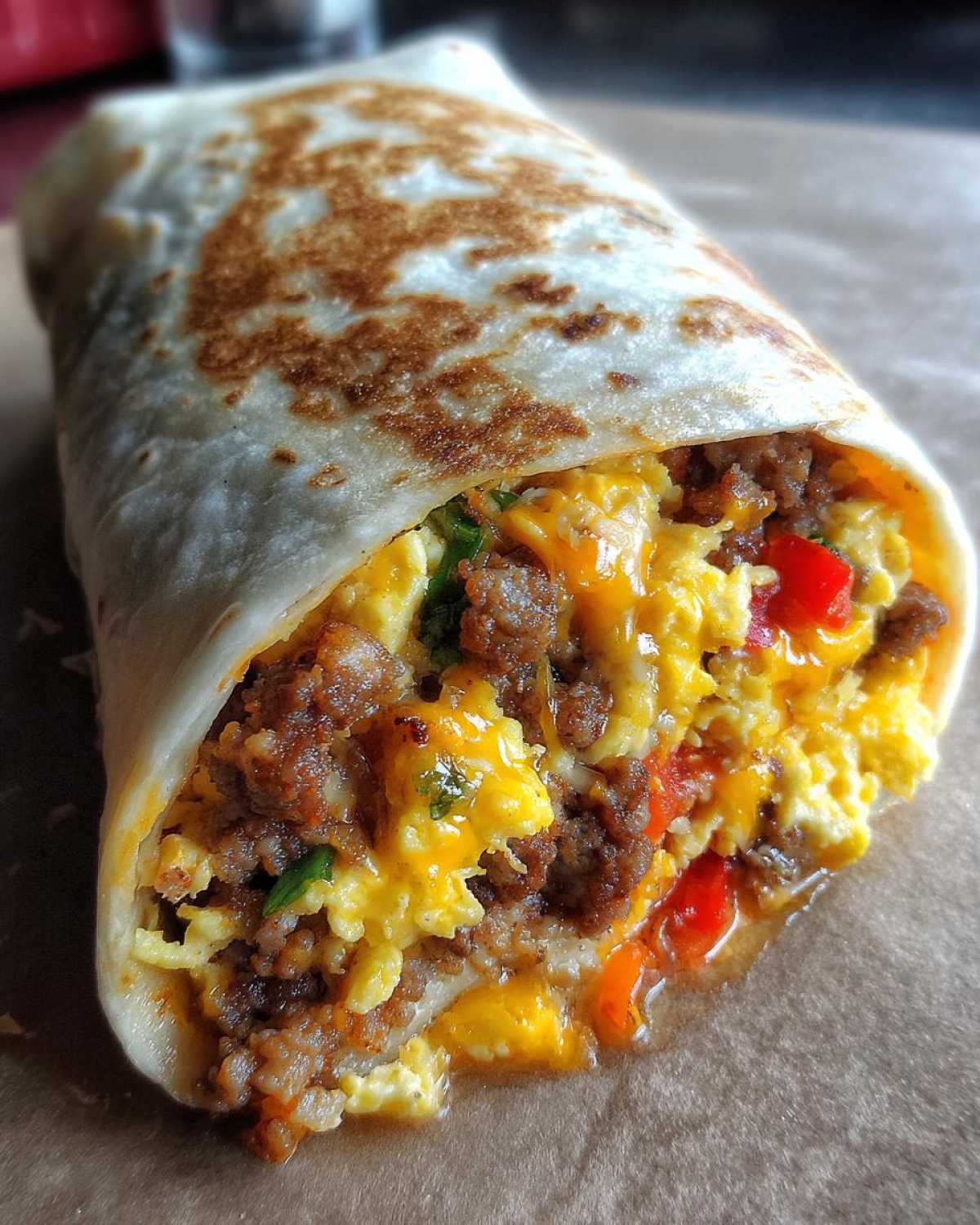 Loaded Breakfast Burritos (Freezer-Friendly Make-Ahead) - detail 2