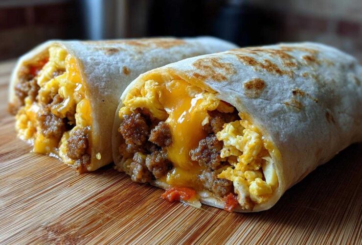 Loaded Breakfast Burritos (Freezer-Friendly Make-Ahead)