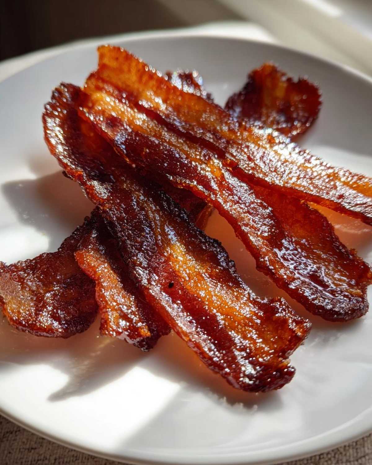 Maple Candied Bacon (Sweet & Salty Snack or Garnish) - detail 1