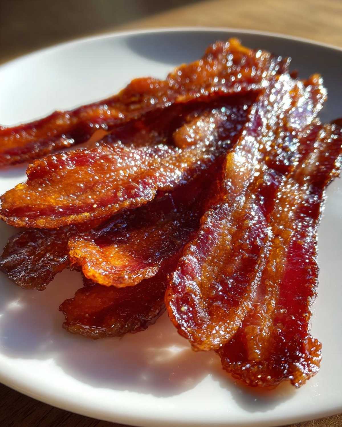 Maple Candied Bacon (Sweet & Salty Snack or Garnish) - detail 2