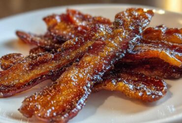Maple Candied Bacon (Sweet & Salty Snack or Garnish)