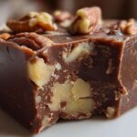 Maple Pecan Fudge (5-Minute Microwave Treat)