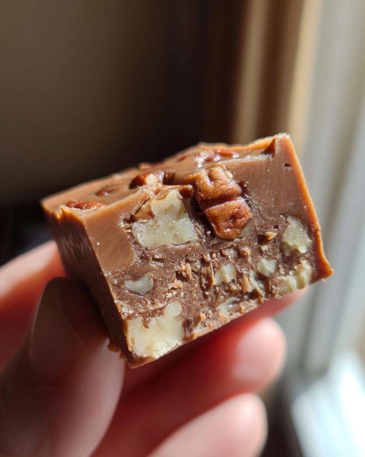 Maple Pecan Fudge (5-Minute Microwave Treat) - detail 2