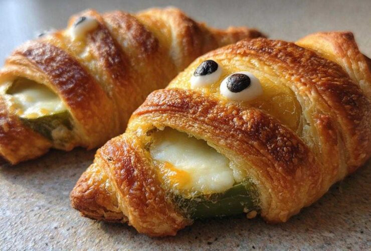 Mummy Jalapeño Poppers (Spooky Halloween Appetizer)