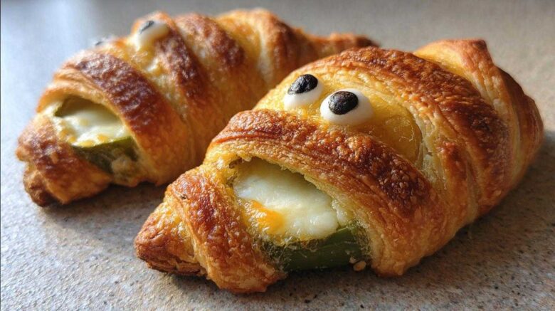 Mummy Jalapeño Poppers (Spooky Halloween Appetizer)