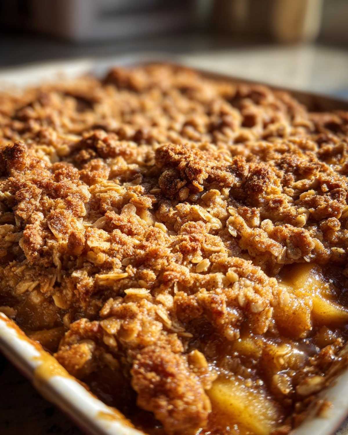 Old-Fashioned Apple Crisp (Warm & Cozy Dessert) - detail 3