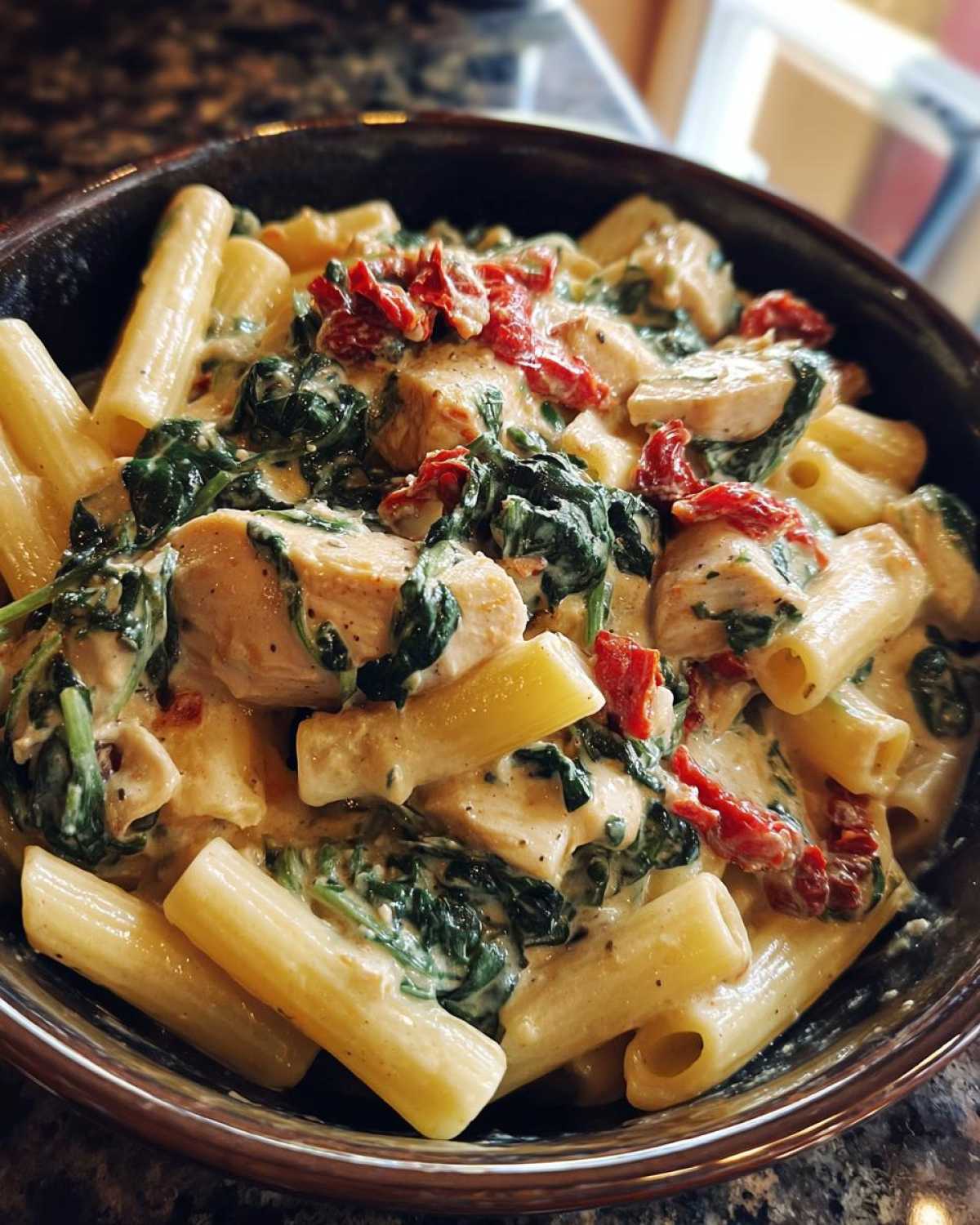 One-Pot Creamy Tuscan Chicken Pasta (Ready in 25 Minutes) - detail 1