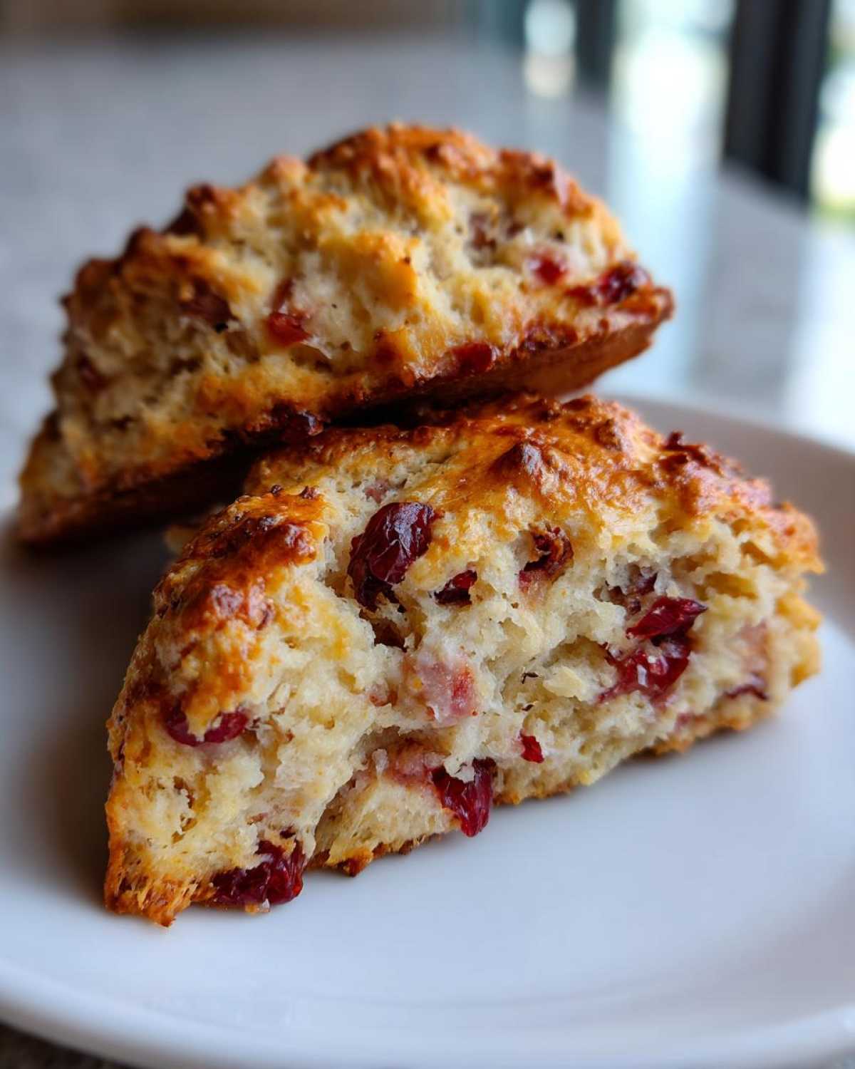 Orange Cranberry Scones (Zesty Morning Treat) - detail 2
