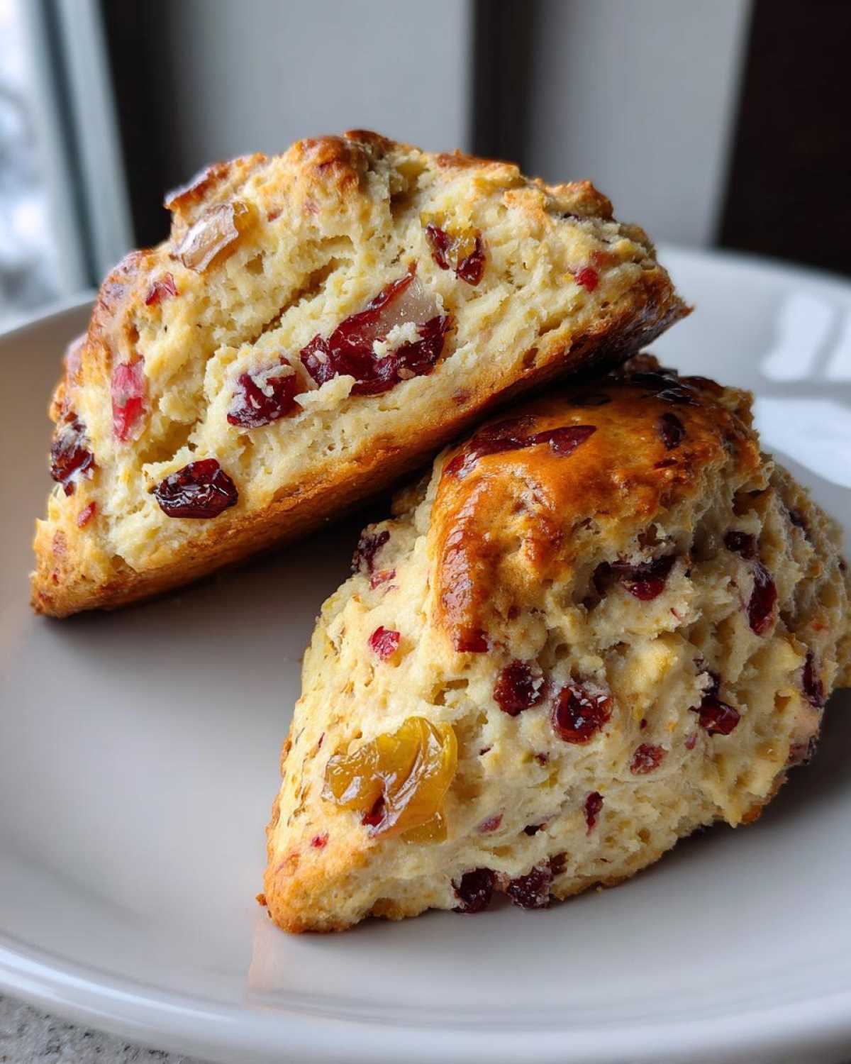 Orange Cranberry Scones (Zesty Morning Treat) - detail 3