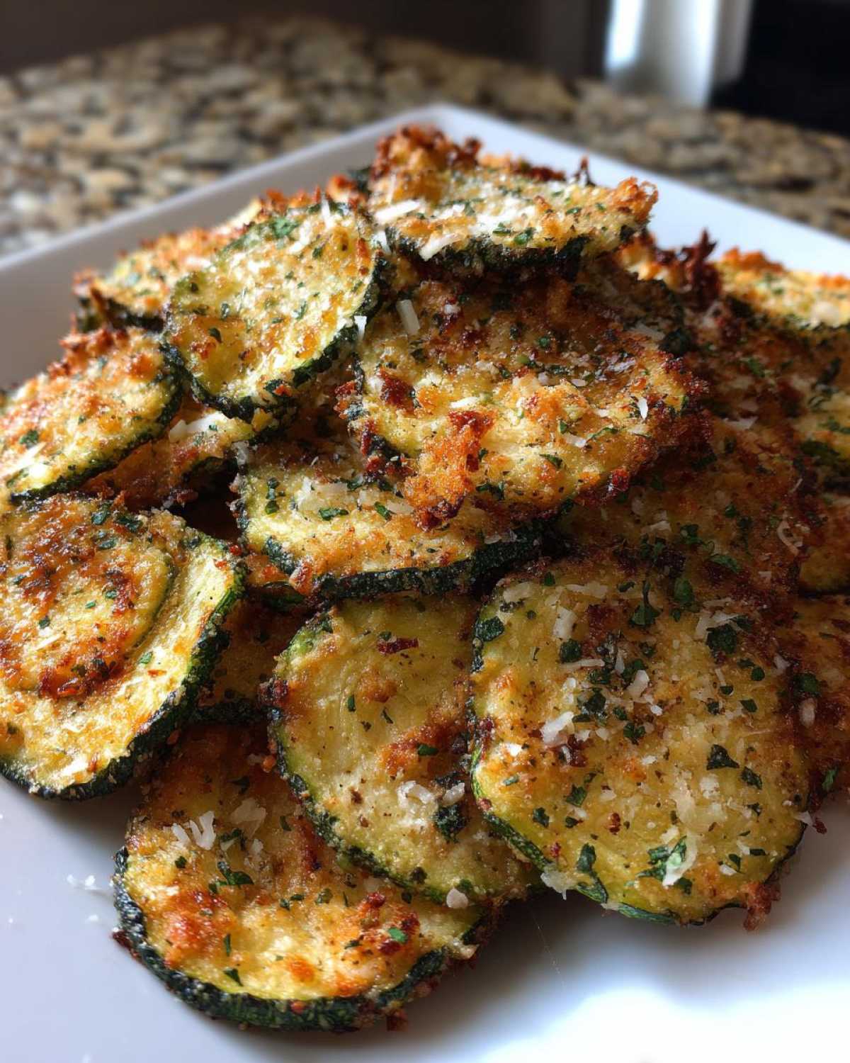 Parmesan Zucchini Chips (Oven-Baked Guilt-Free Snack) - detail 4