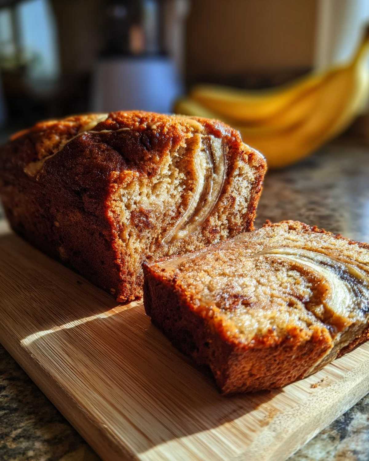 Peanut Butter Banana Bread (Moist Twist on a Classic) - detail 3