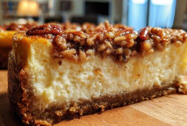 Pecan Pie Cheesecake (Two Holiday Desserts in One)