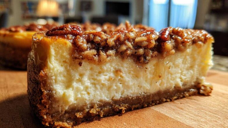 Pecan Pie Cheesecake (Two Holiday Desserts in One)