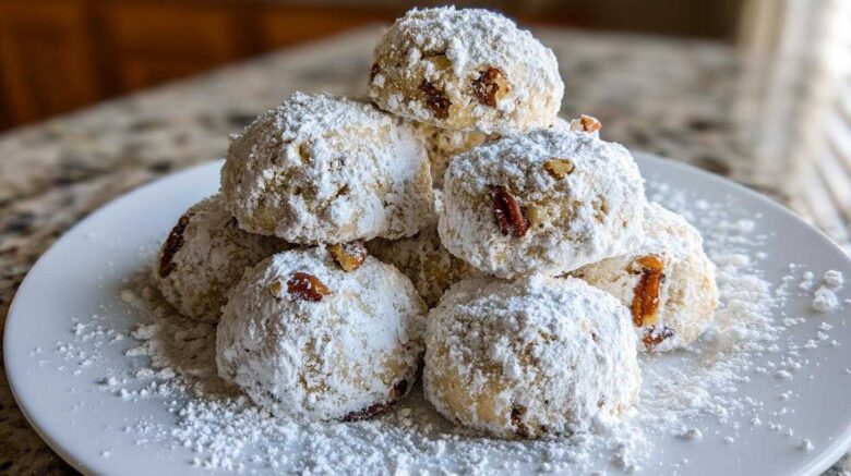 Pecan Snowball Cookies (Melt-in-Your-Mouth Holiday Treat)