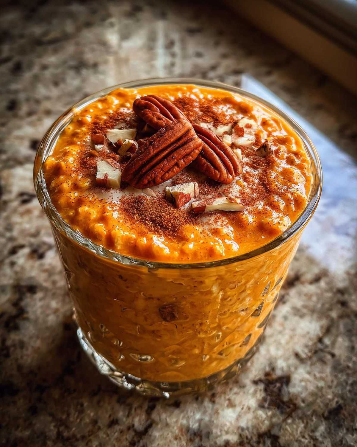 Pumpkin Pie Overnight Oats (Dessert for Breakfast!) - detail 4