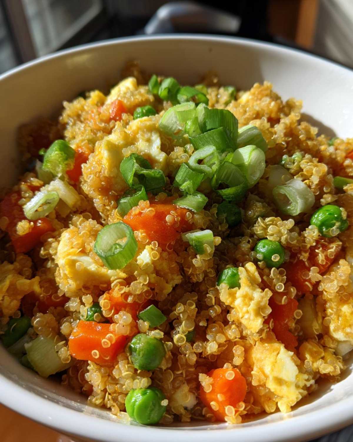 Quinoa Fried Rice (High-Protein Healthy Takeout Swap) - detail 1