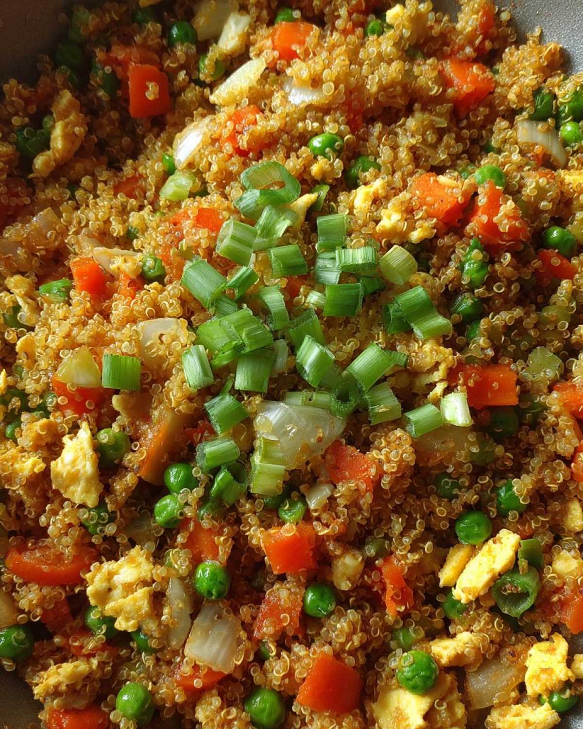 Quinoa Fried Rice (High-Protein Healthy Takeout Swap) - detail 2