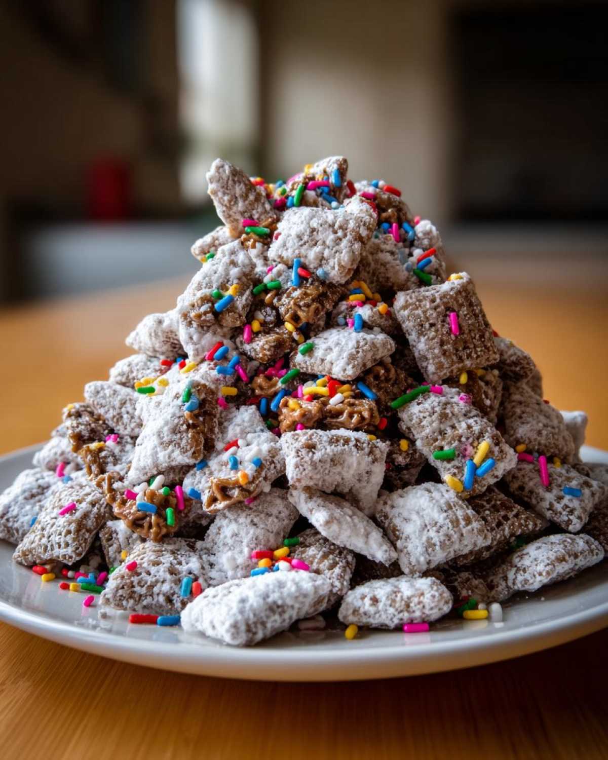Reindeer Chow (Holiday Muddy Buddies Snack Mix) - detail 1