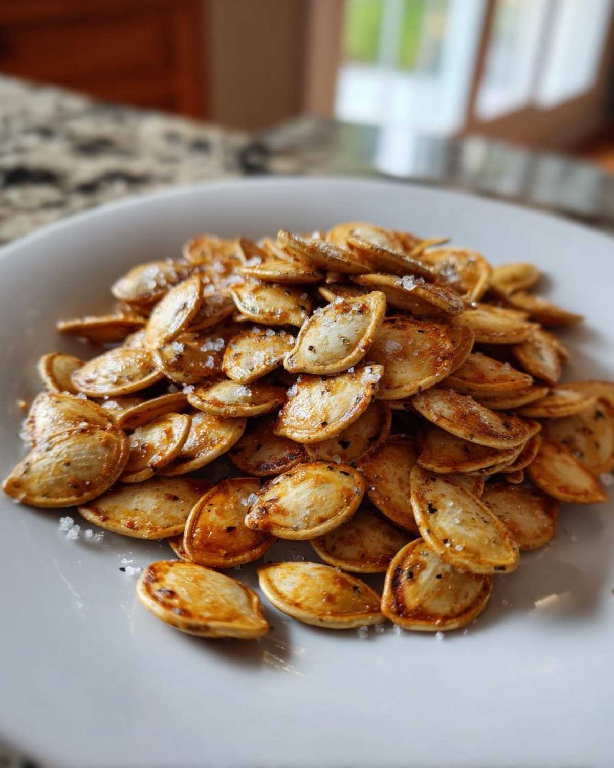 Roasted Pumpkin Seeds (Savory Snack from Jack-O’-Lanterns) - detail 1