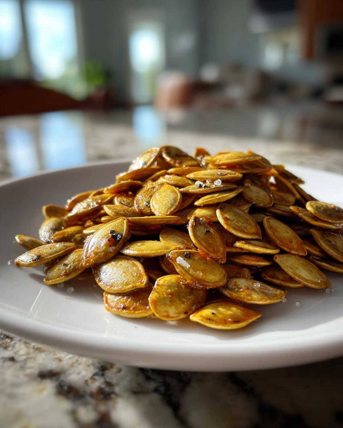 Roasted Pumpkin Seeds (Savory Snack from Jack-O’-Lanterns) - detail 2