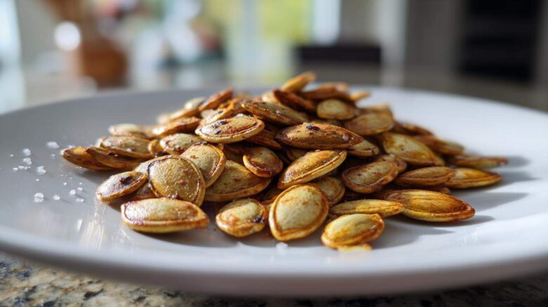 Roasted Pumpkin Seeds (Savory Snack from Jack-O’-Lanterns)
