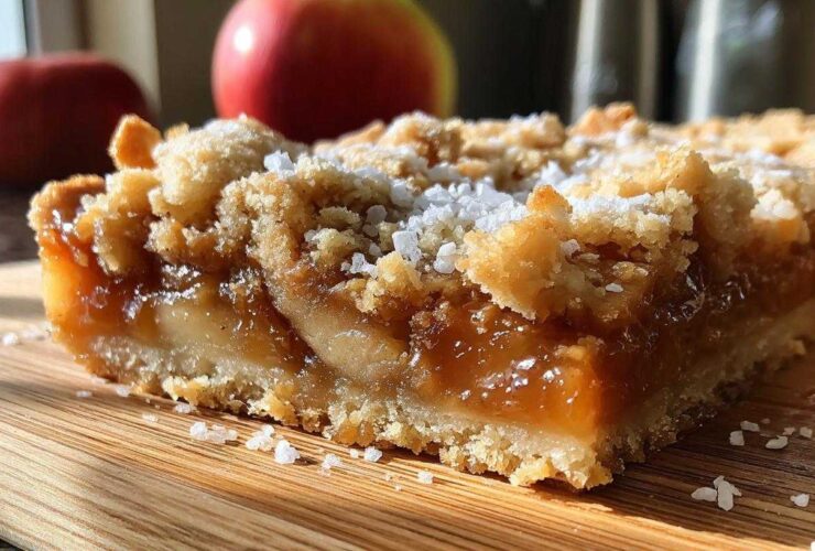 Salted Caramel Apple Pie Bars (Best of Fall Flavor)