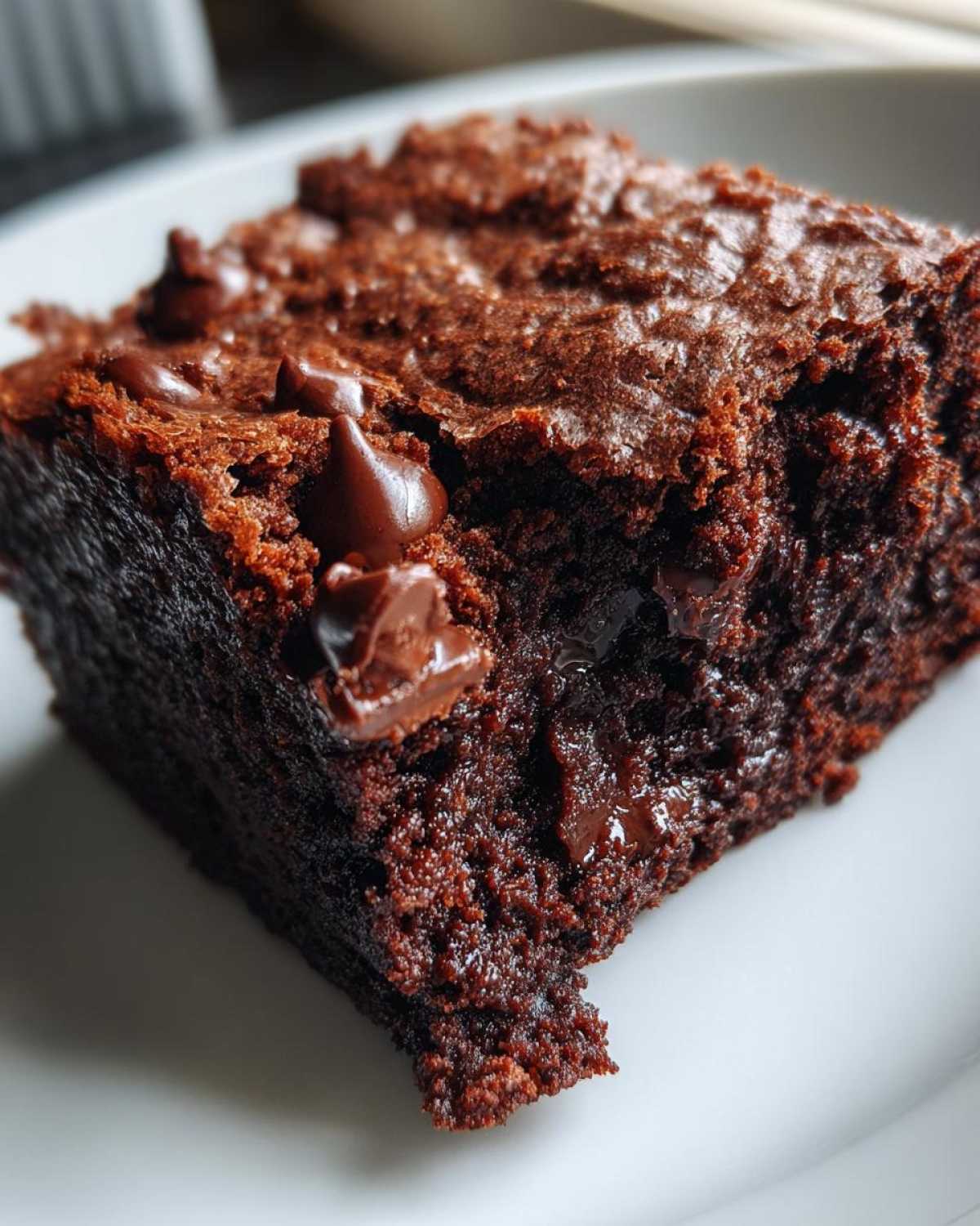 Secretly Healthy Avocado Brownies (Super Fudgy) - detail 4