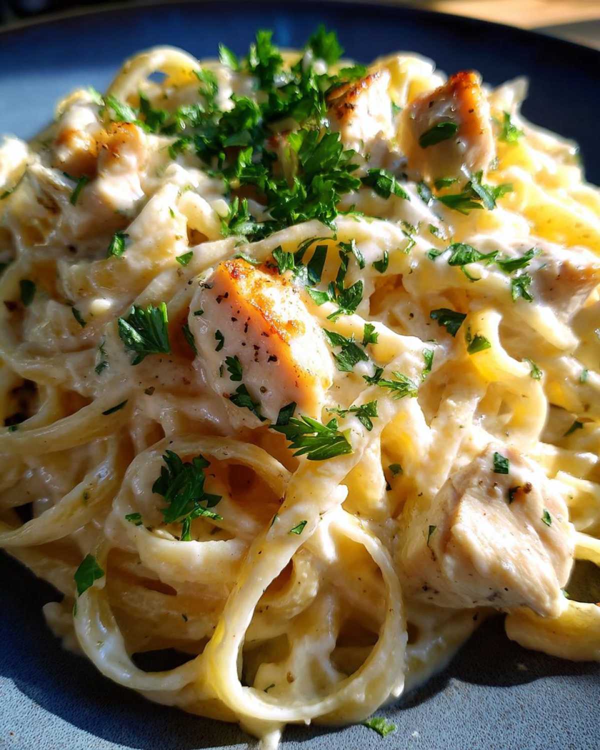 Skinny Chicken Alfredo (Creamy Without the Heavy Cream) - detail 4