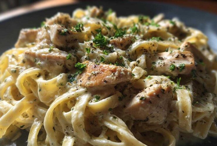 Skinny Chicken Alfredo (Creamy Without the Heavy Cream)