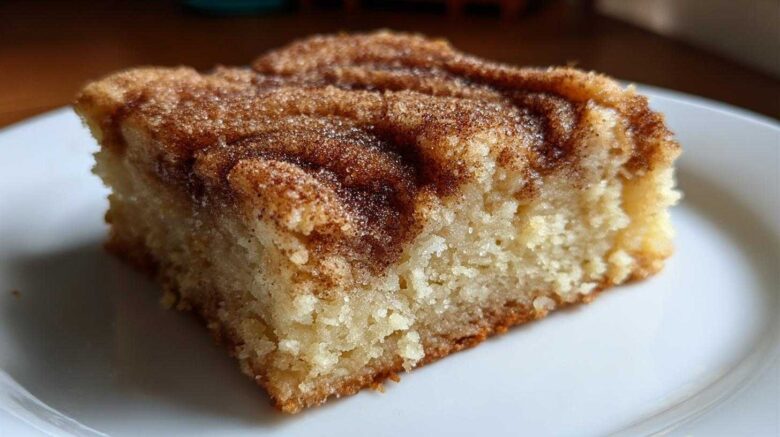 Snickerdoodle Blondies (Cinnamon Sugar Bliss)