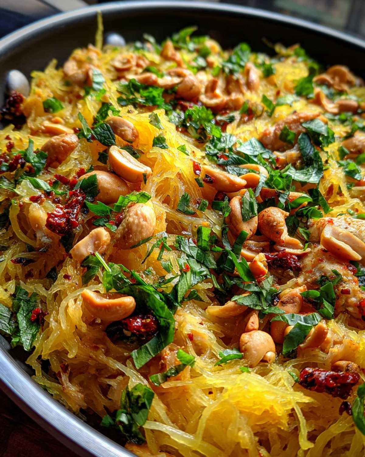 Spaghetti Squash Pad Thai (Low-Carb Takeout Fix) - detail 2