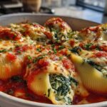 Spinach & Ricotta Stuffed Shells (Make-Ahead Freezer Meal)