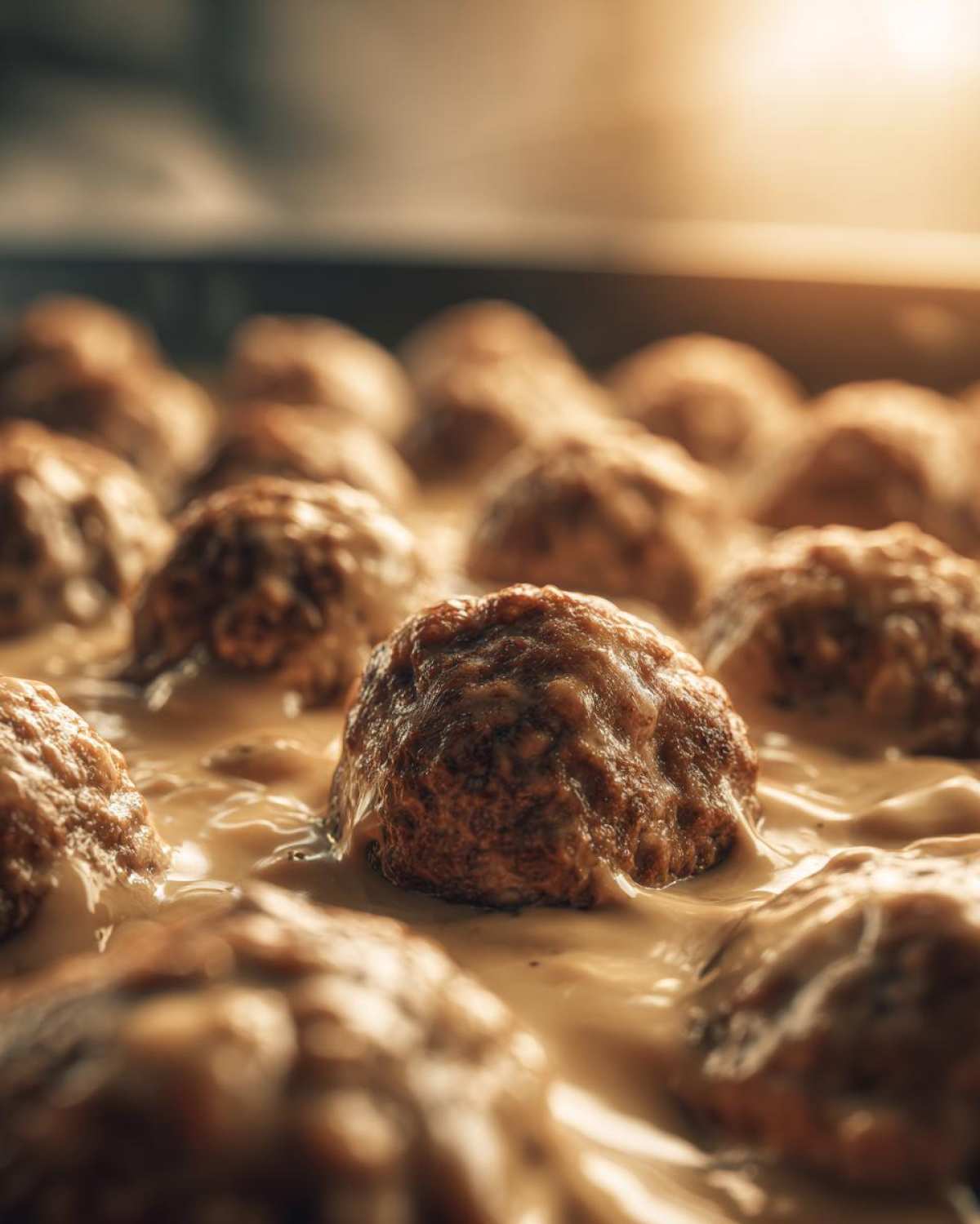 Swedish Meatballs (IKEA Copycat with Creamy Gravy) - detail 4