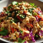 Thai Peanut Chicken Salad (Meal Prep Crunchy Lunch)