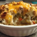 Thanksgiving Leftovers Casserole (All-in-One Comfort Bake)