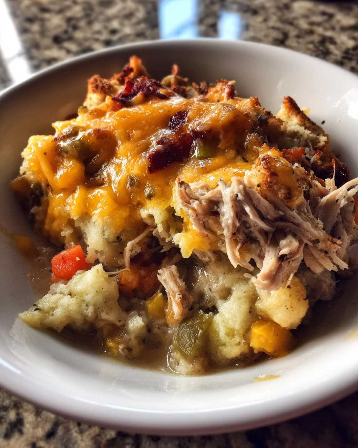 Thanksgiving Leftovers Casserole (All-in-One Comfort Bake) - detail 4