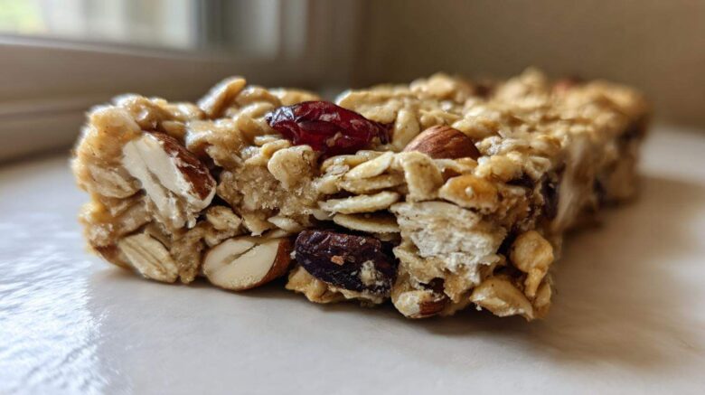 Trail Mix Granola Bars (Chewy & Nutritious Snack)